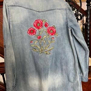 Women's Denim Shirt dress.
